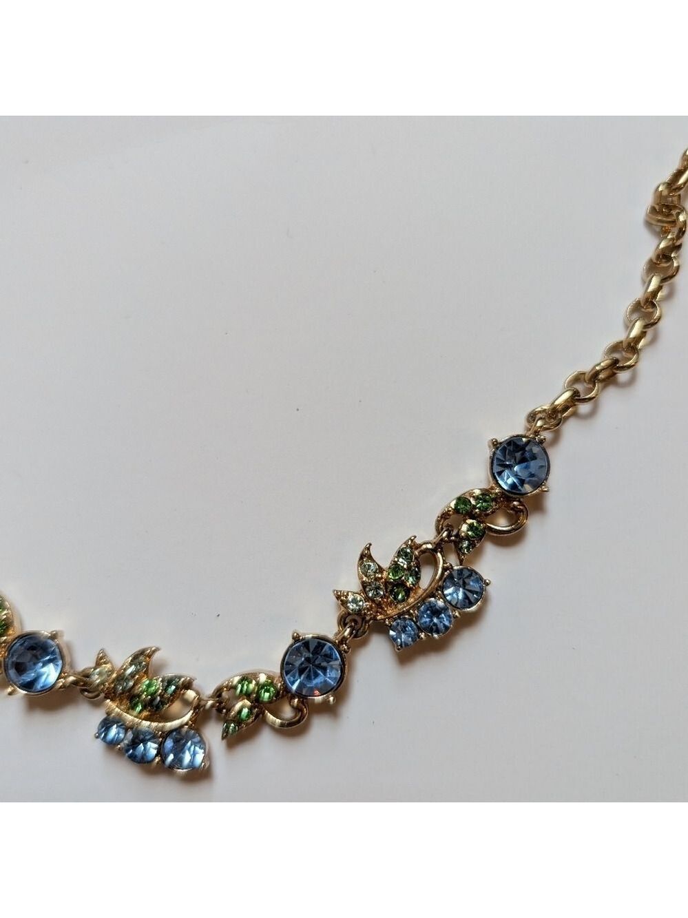 Vintage Monet Necklace, Choker Necklace, Bridesmaid Necklace, Wedding Jewelry - Picture 2 of 7